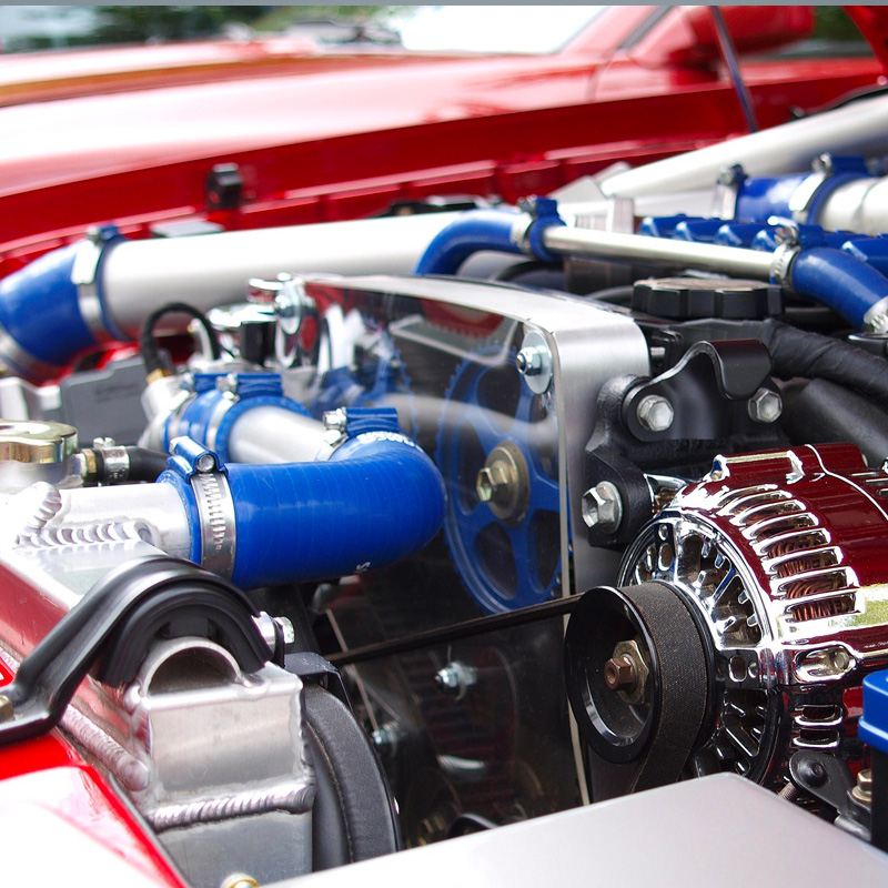 Automobile drive belt device